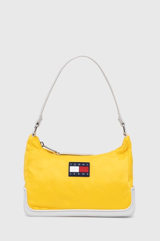 Tommy Jeans poșetă nu incape in A4 galben AW0AW15949