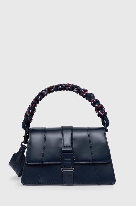 Kabelka Tommy Jeans hladký námořnická modř AW0AW15952