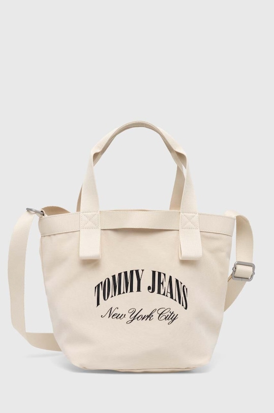 Tommy Jeans poșetă nu incape in A4 bej AW0AW16217