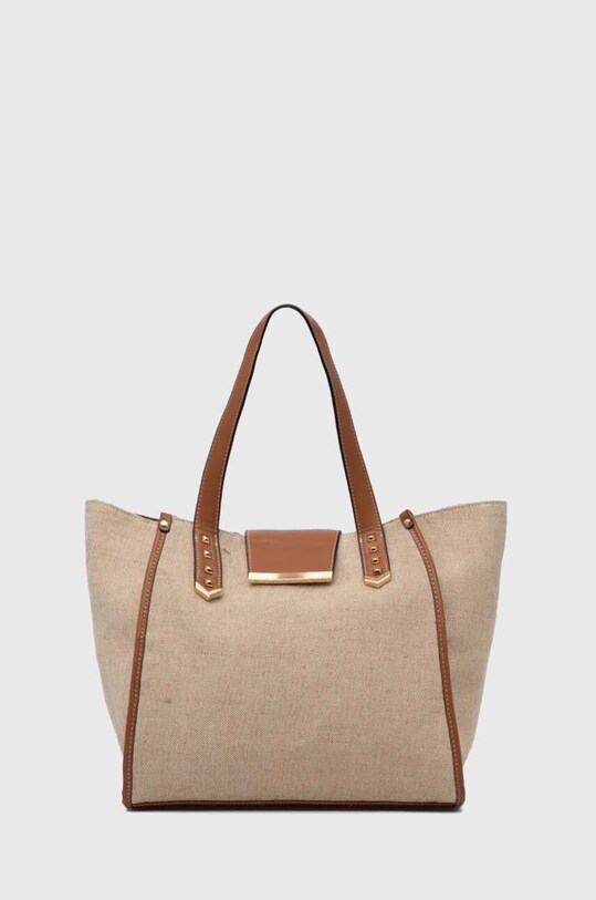 Morgan torebka 2LINO mieści A4 beżowy 2LINO.BEIGE