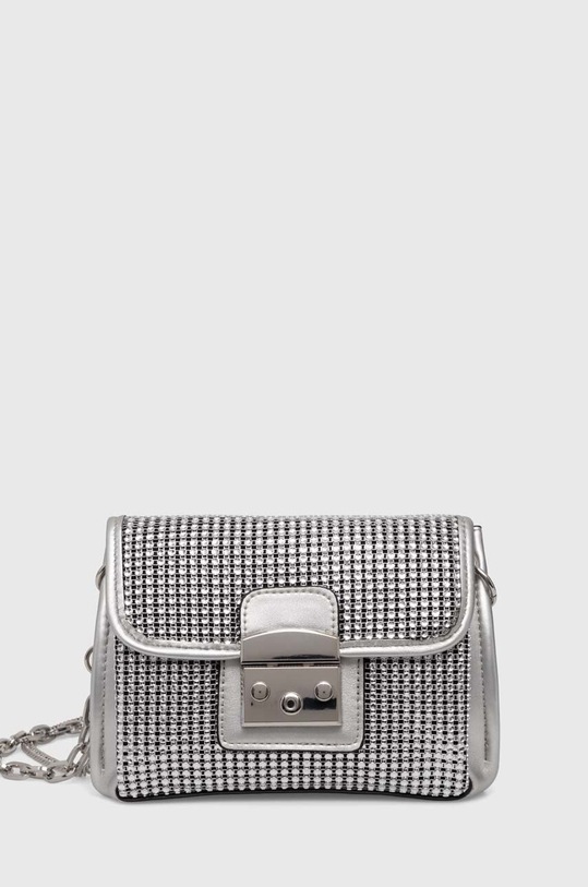 Kabelka Morgan 2ROMEO1 hladký stříbrná 2ROMEO1.ARGENTE