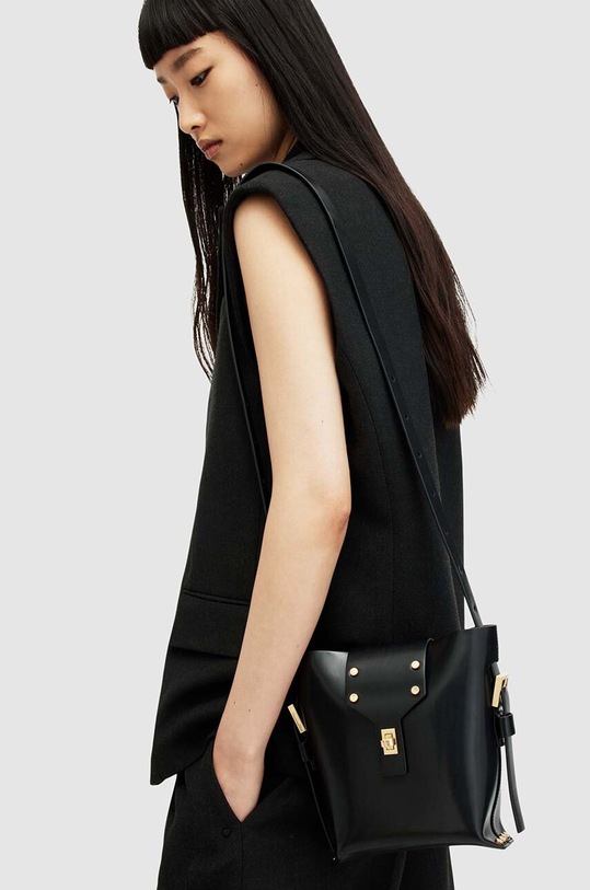 Кожаная сумочка AllSaints MIRO WB708Z