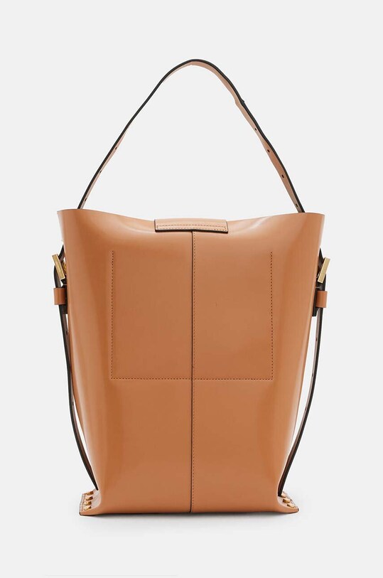 Δερμάτινη τσάντα AllSaints MIRO WB707Z πορτοκαλί SS24
