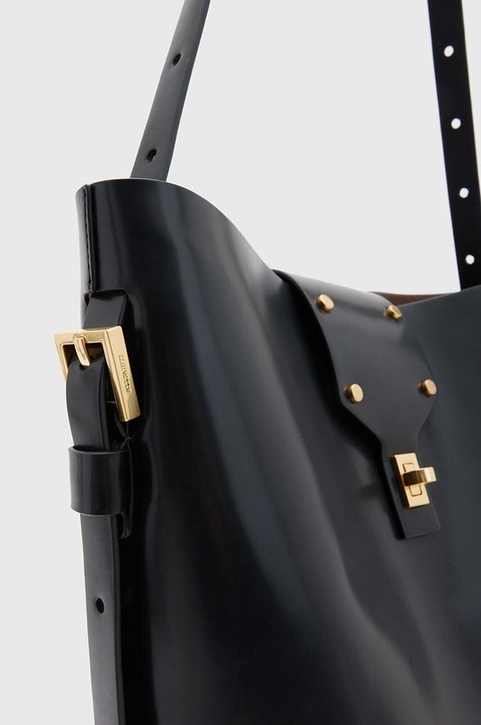 AllSaints poseta de piele MIRO negru WB707Z