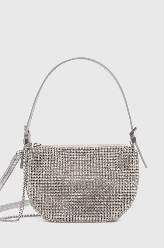 Aldo torebka MISTERA nie mieści A4 srebrny MISTERA.042