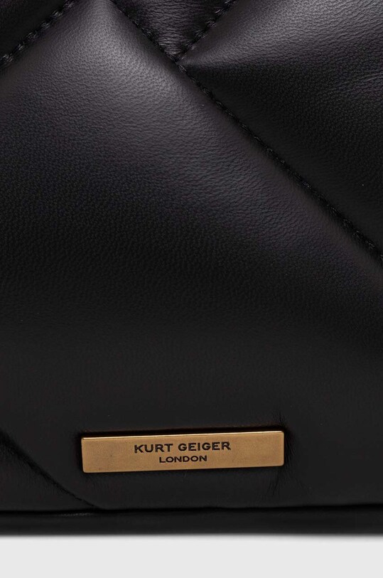 Akcesoria Kurt Geiger London torebka skórzana 2054500109 czarny