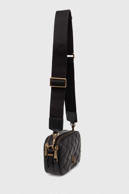 Шкіряна сумочка Kurt Geiger London 2041700109 чорний SS24