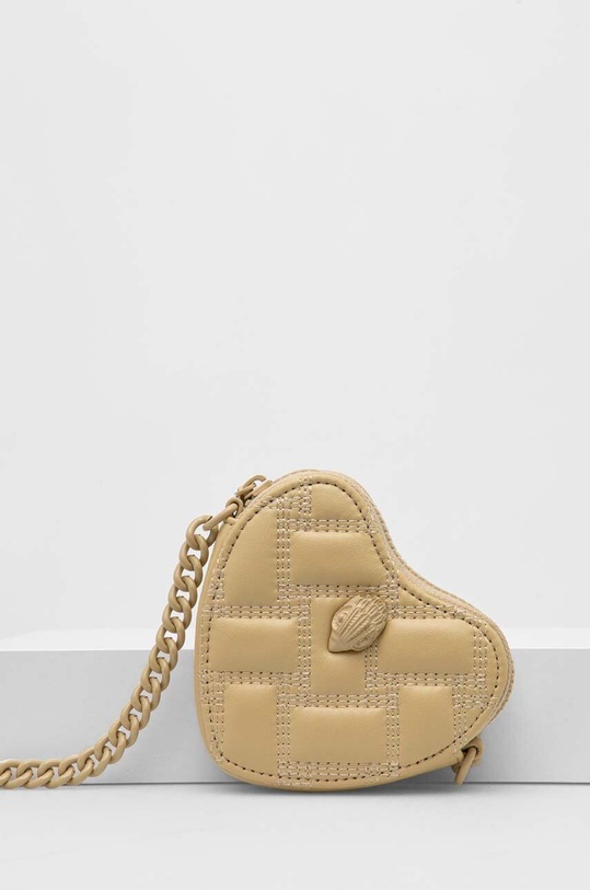 Кожаная сумочка Kurt Geiger London кожа бежевый 9548442109