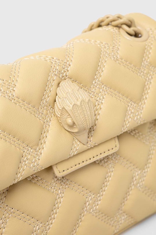 Kurt Geiger London torebka skórzana żółty 9798742109