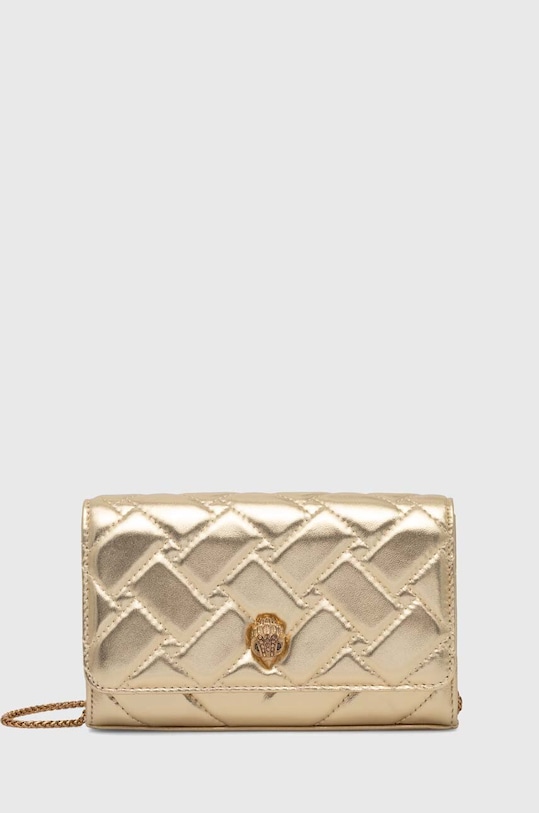 Kurt Geiger London torebka skórzana skóra licowa złoty 1733061109