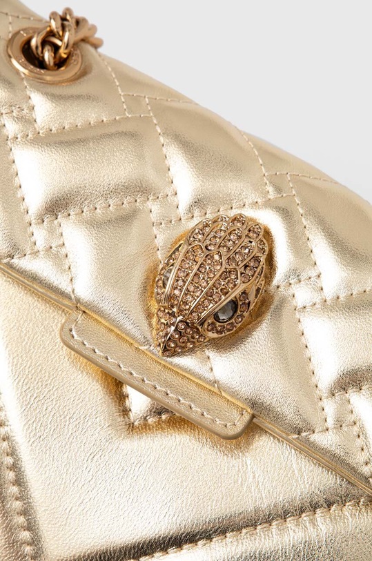 Kožna torba Kurt Geiger London zlatna 846361109