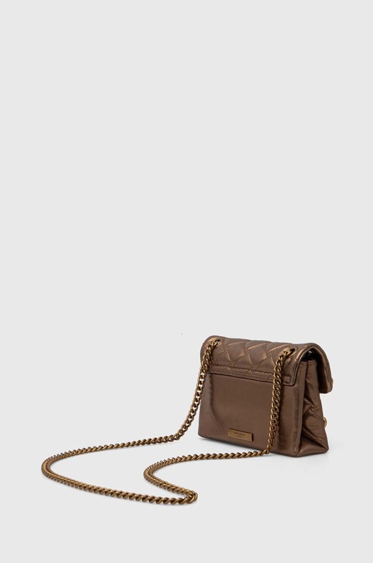 Akcesoria Kurt Geiger London torebka skórzana 2046460109 złoty