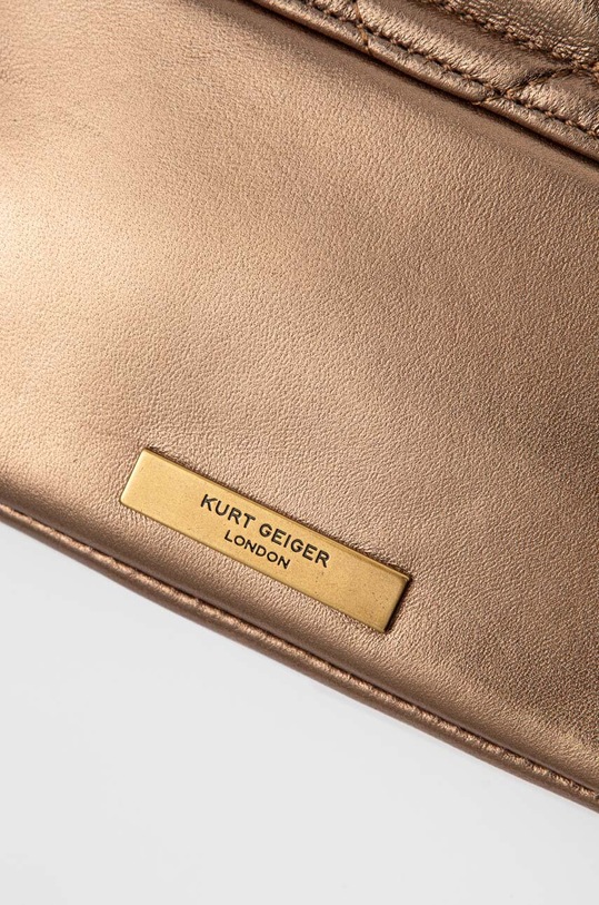 Kurt Geiger London torebka skórzana złoty 2046460109