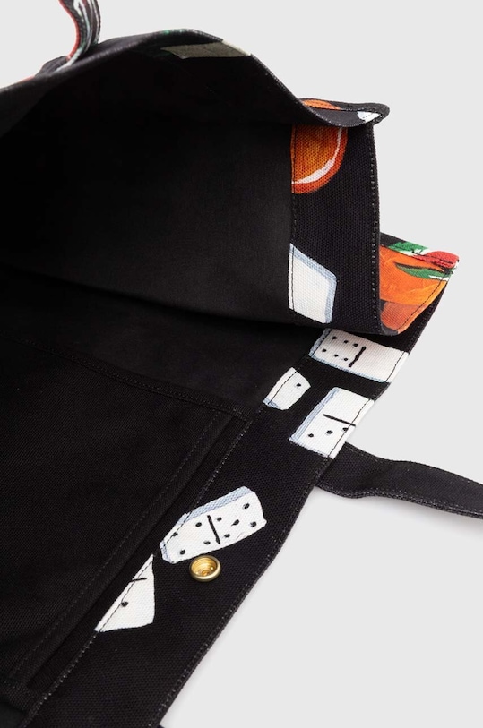 Carhartt WIP borsetta Canvas Graphic Beach Bag nero I033104.23JXX