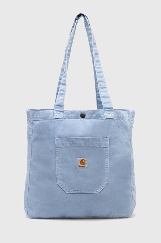 Carhartt WIP denim handbag Garrison Tote strapless blue I033157.0F44J