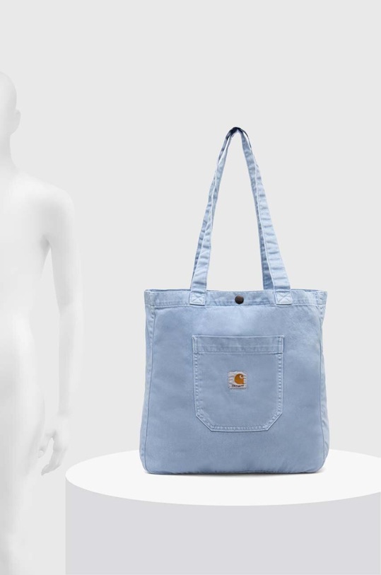Carhartt WIP denim handbag Garrison Tote I033157.0F44J