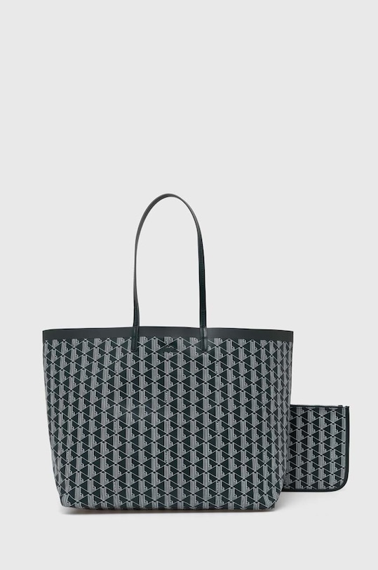 Lacoste torebka mieści A4 zielony NF4345ZE