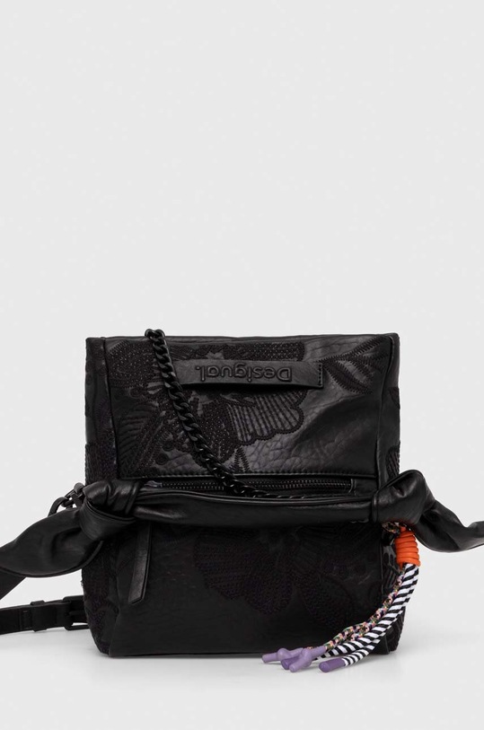 Desigual torebka ALPHA LOVERTY 3.0 mieści A4 czarny 24SAXP70