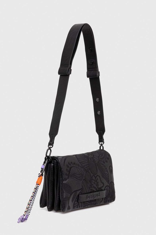 Desigual torebka ALPHA DORTMUND FLAP 2 24SAXP39 czarny SS24