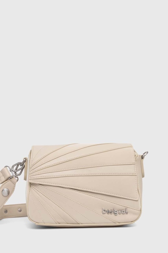 Desigual torebka MACHINA Phuket nie mieści A4 beżowy 24SAXP43