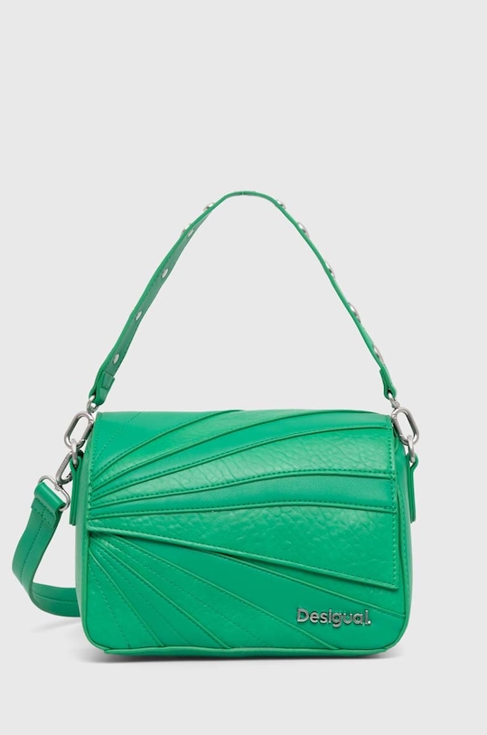 Kabelka Desigual jednofarebný zelená 24SAXP43