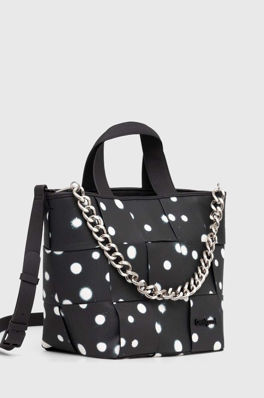 Kabelka Desigual NEW SPLATTER VALDIVIA 24SAXP60 černá SS24
