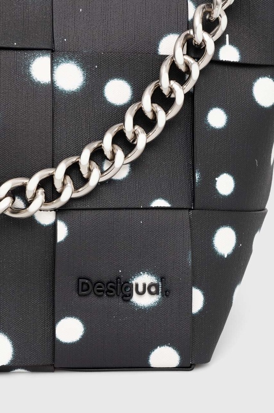 Kabelka Desigual NEW SPLATTER VALDIVIA černá 24SAXP60
