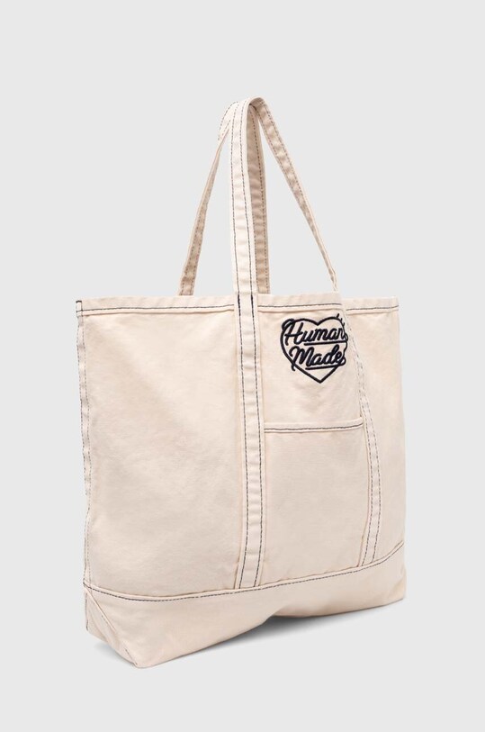 Human Made torebka Garment Dyed Tote Bag HM27GD037 beżowy SS24
