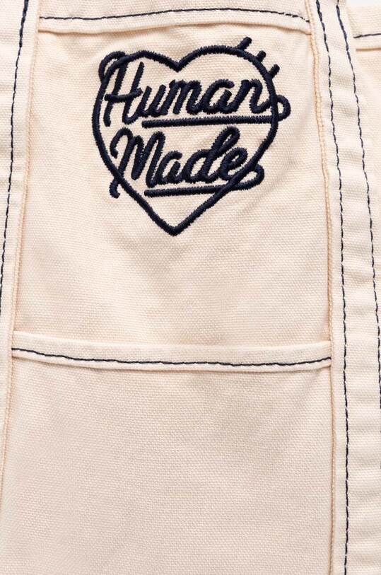 Human Made torebka Garment Dyed Tote Bag beżowy HM27GD037