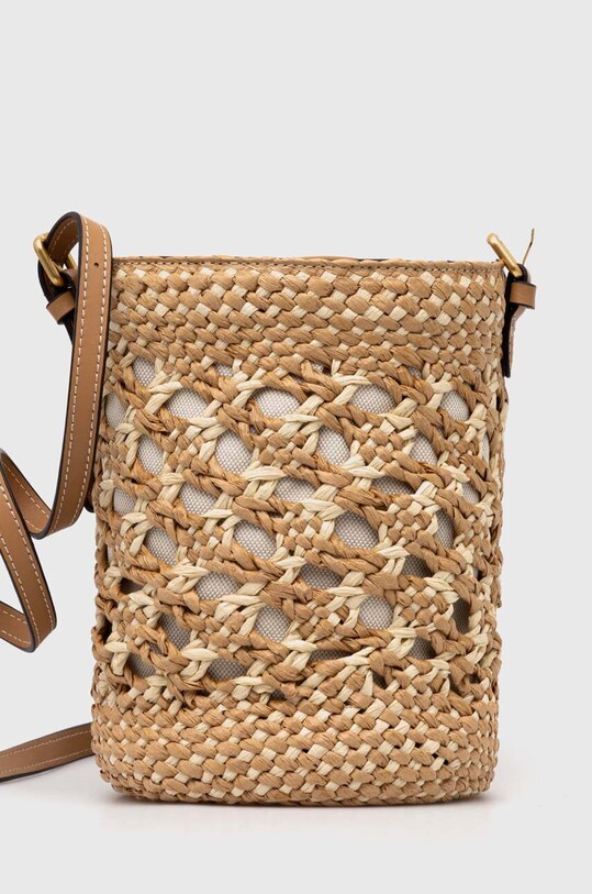Gianni Chiarini torebka skóra licowa beżowy BS.10731.STRAW