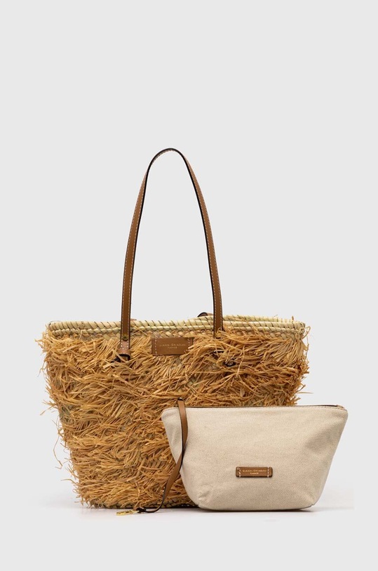 Gianni Chiarini torebka skóra licowa beżowy BS.10760.BSK