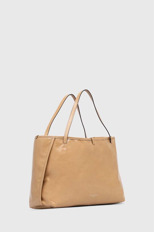 Δερμάτινη τσάντα Gianni Chiarini BS.10931.VNC μπεζ SS24