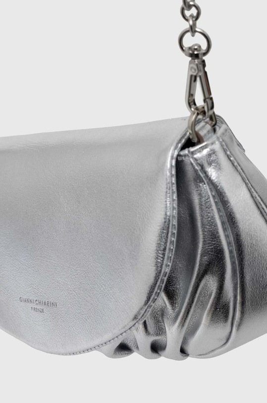 Gianni Chiarini torebka skórzana srebrny BS.10235/24PE.FOU.MET