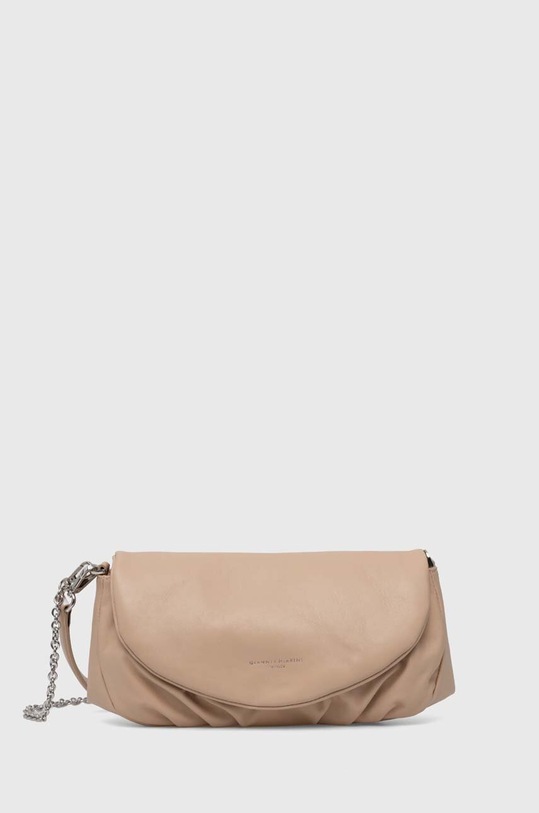 Gianni Chiarini torebka skórzana skóra licowa beżowy BS.10236/24PE.FOU