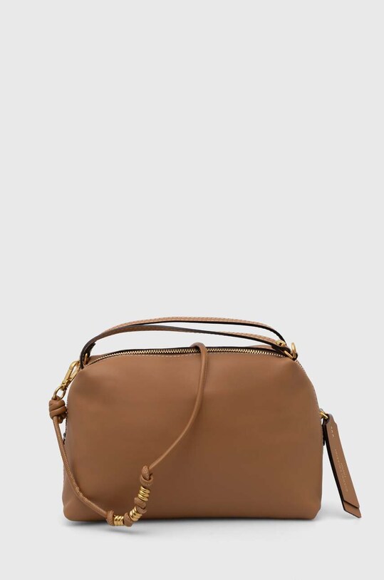 Gianni Chiarini torebka skórzana skóra licowa brązowy BS.10758.FOU