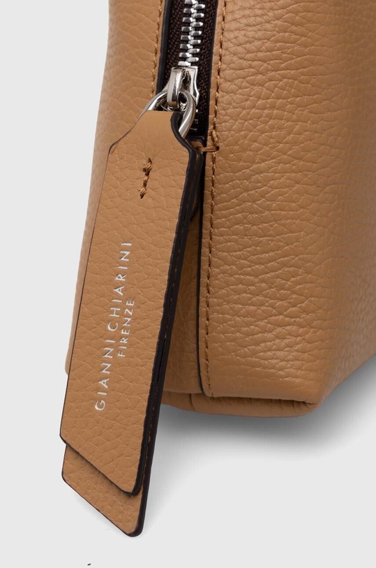 Kožená kabelka Gianni Chiarini hnědá BS.8145/COMM.GRN