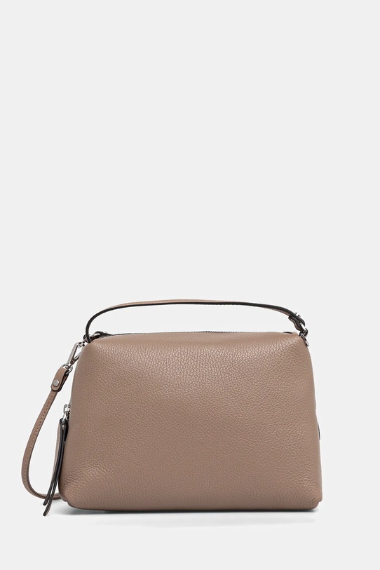 Kožna torba Gianni Chiarini bez uzorka bež BS.8148/COMM.GRN