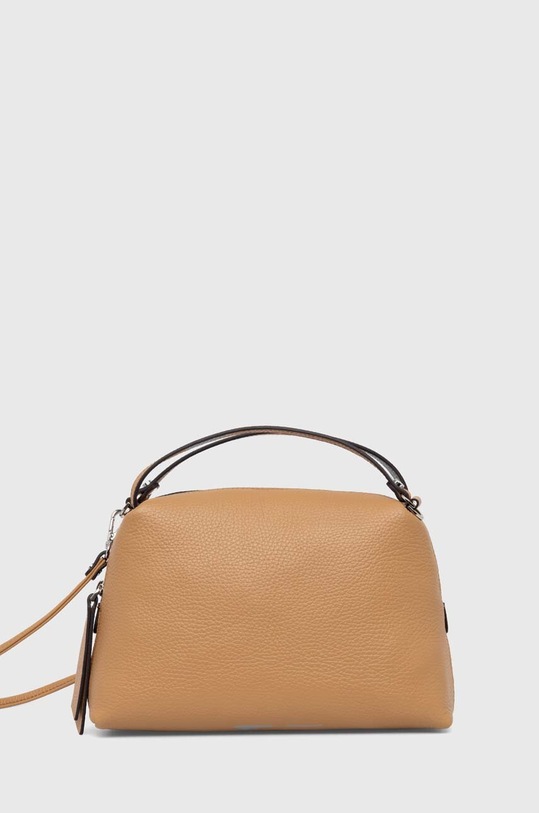 Gianni Chiarini poseta de piele uni maro BS.8148/COMM.GRN