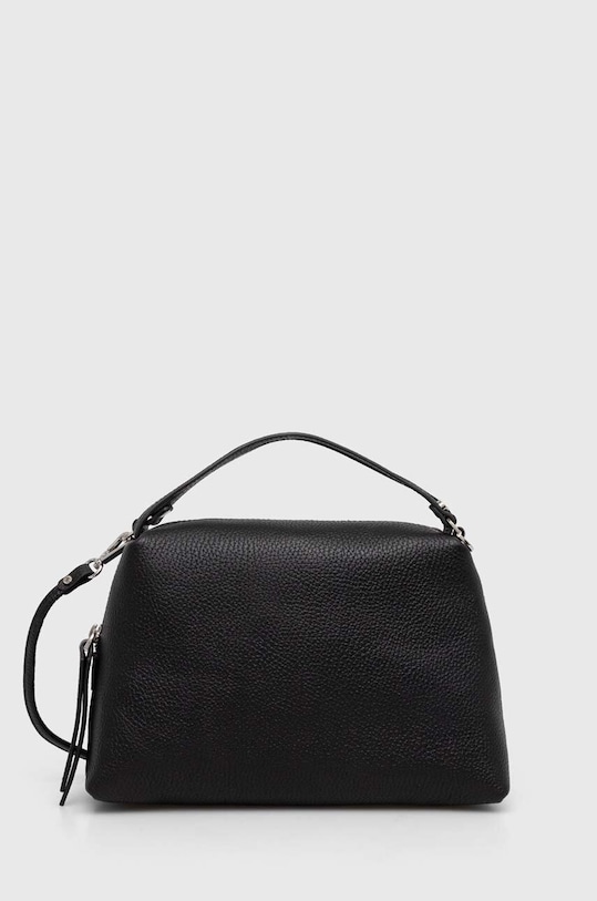 Шкіряна сумочка Gianni Chiarini лицьова шкіра чорний BS.8148/COMM.GRN