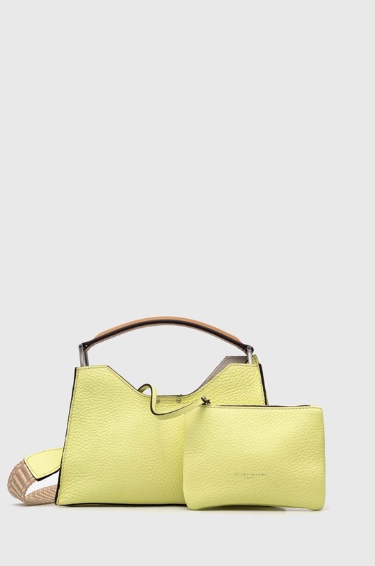 Gianni Chiarini torebka skórzana skóra licowa zielony BS.10565.RNGDBL