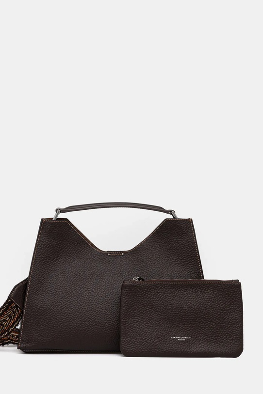 Gianni Chiarini torebka skórzana brązowy BS.10566.RNGDBL