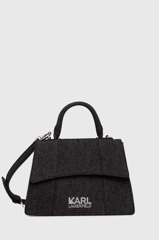 Karl Lagerfeld borsetta semplice nero 24UW3014