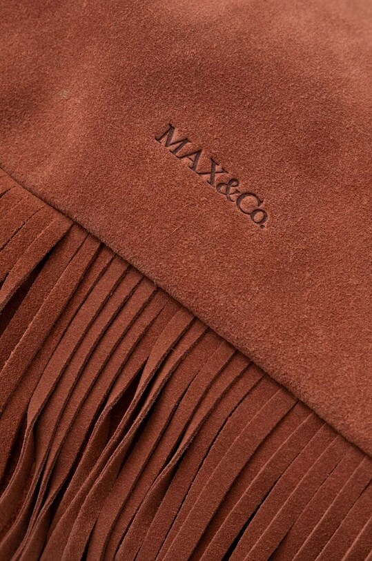 MAX&Co. borsa in pelle scamosciata 2416511037200 marrone