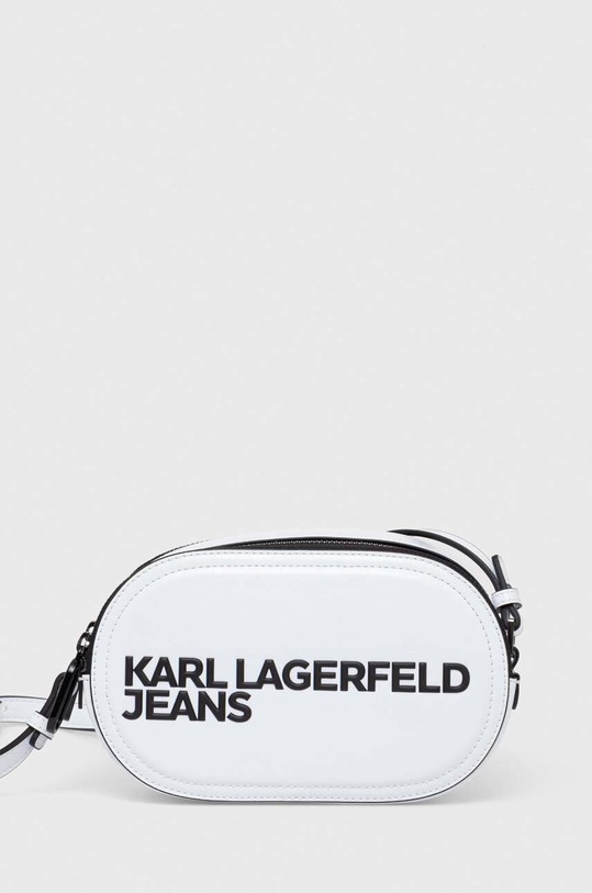Karl Lagerfeld Jeans torebka aplikacja biały 241J3003