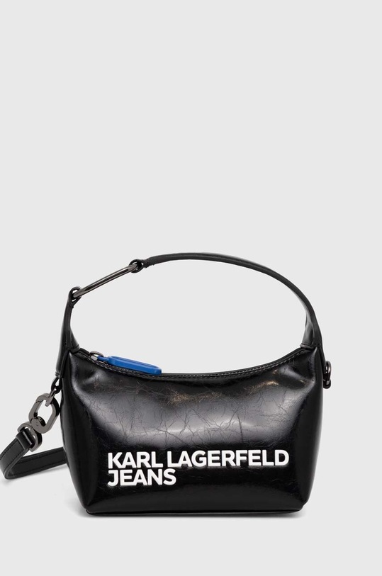 Karl Lagerfeld Jeans torebka aplikacja czarny 241J3004