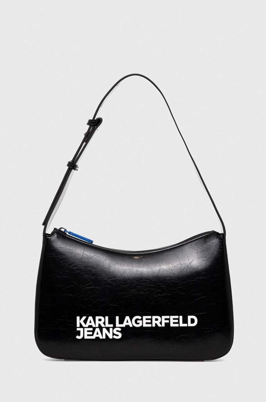 Karl Lagerfeld Jeans torebka ESSENTIAL LOGO BAGUETTE aplikacja czarny 241J3006
