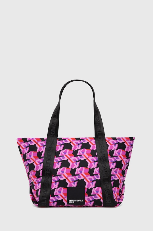 Karl Lagerfeld Jeans torebka mieści A4 różowy 241J3033