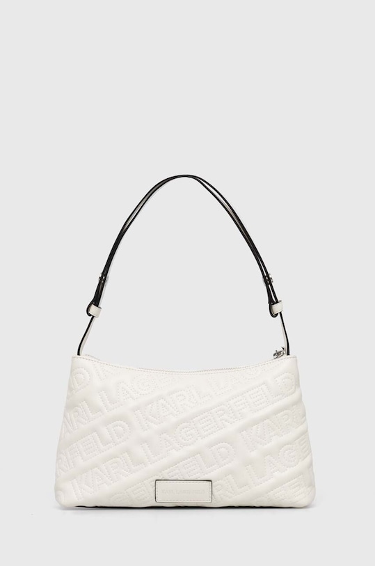 Karl Lagerfeld torebka nie mieści A4 biały 241W3023