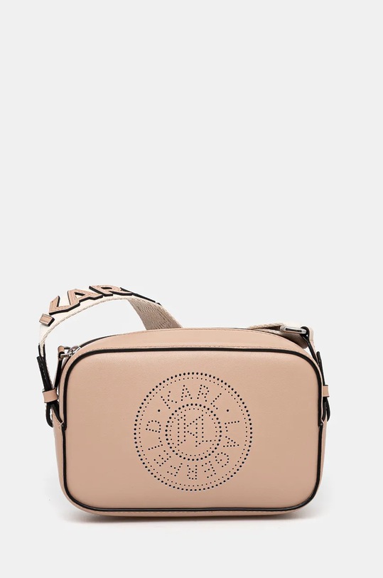 Karl Lagerfeld poseta de piele uni roz 241W3029