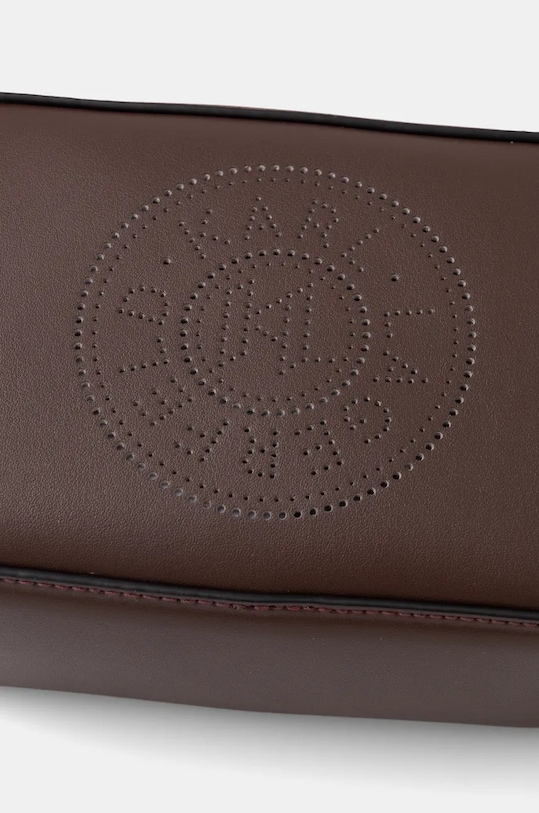 Kožená kabelka Karl Lagerfeld hnedá 241W3029